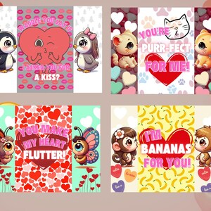4 cartões românticos, amorosos, para imprimir, dobre em quatro, fofos e engraçados, trocadilho engraçado para imprimir, engraçado, ria com amor, papel tamanho carta, quatro