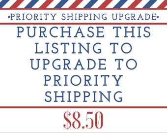 Priority Mail Shipping Upgrade