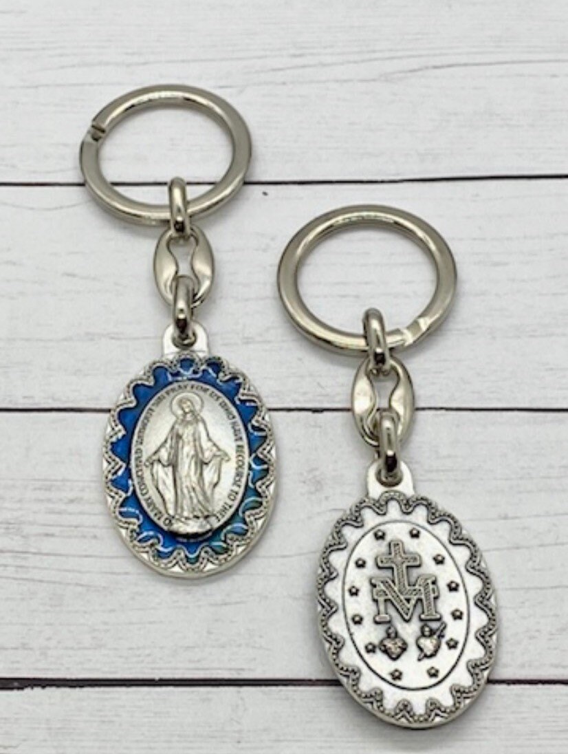 Blue Miraculous Medal