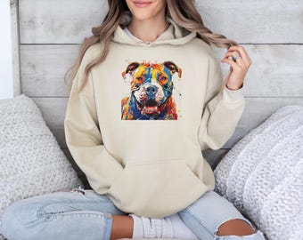 Pitbull Hoodie, Dogs Lover Hoodie, Unisex Hoodie For Dogs Lover, Gift For Men and Women, Graphic Hoodie