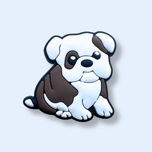 Bulldog Shoe Charm, Fun Charm, Cute Shoe Charm, Stylish Charm, Animal Charm, Pet Charm, Dog Charm, Puppy, Shoe Accessories
