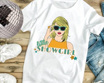 Camiseta gráfica de Little Showgirl / Camiseta o body de cualquier talla para niños pequeños, jóvenes y bebés