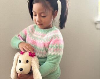 Kids heir wool sweaters