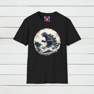 Godzilla T-shirt Gojira Kaiju Sci-fi Japan Monster Vintage Godzilla T-shirt Gojira Kaiju Sci-fi Japan Monster Vintage
