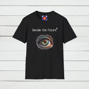 Powered by AI T-Shirt, Unisex Futuristic Graphic Tee, Tech Enthusiast Shirt, Human and AI Design, Future Tech Shirt, Artificial Intelligence