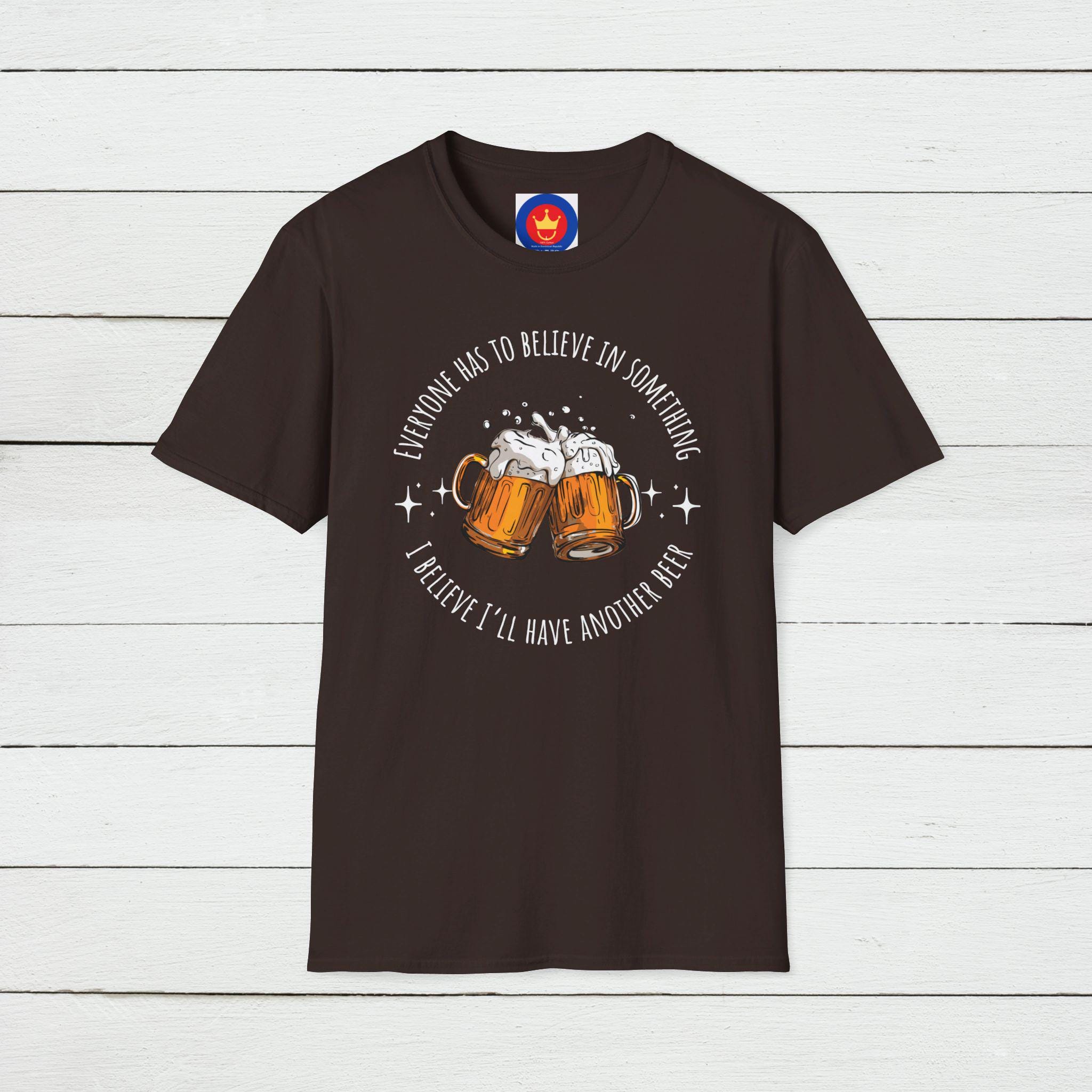 Funny Beer Lover T-shirt: Retro Drinking Shirt, Foodie Gift
