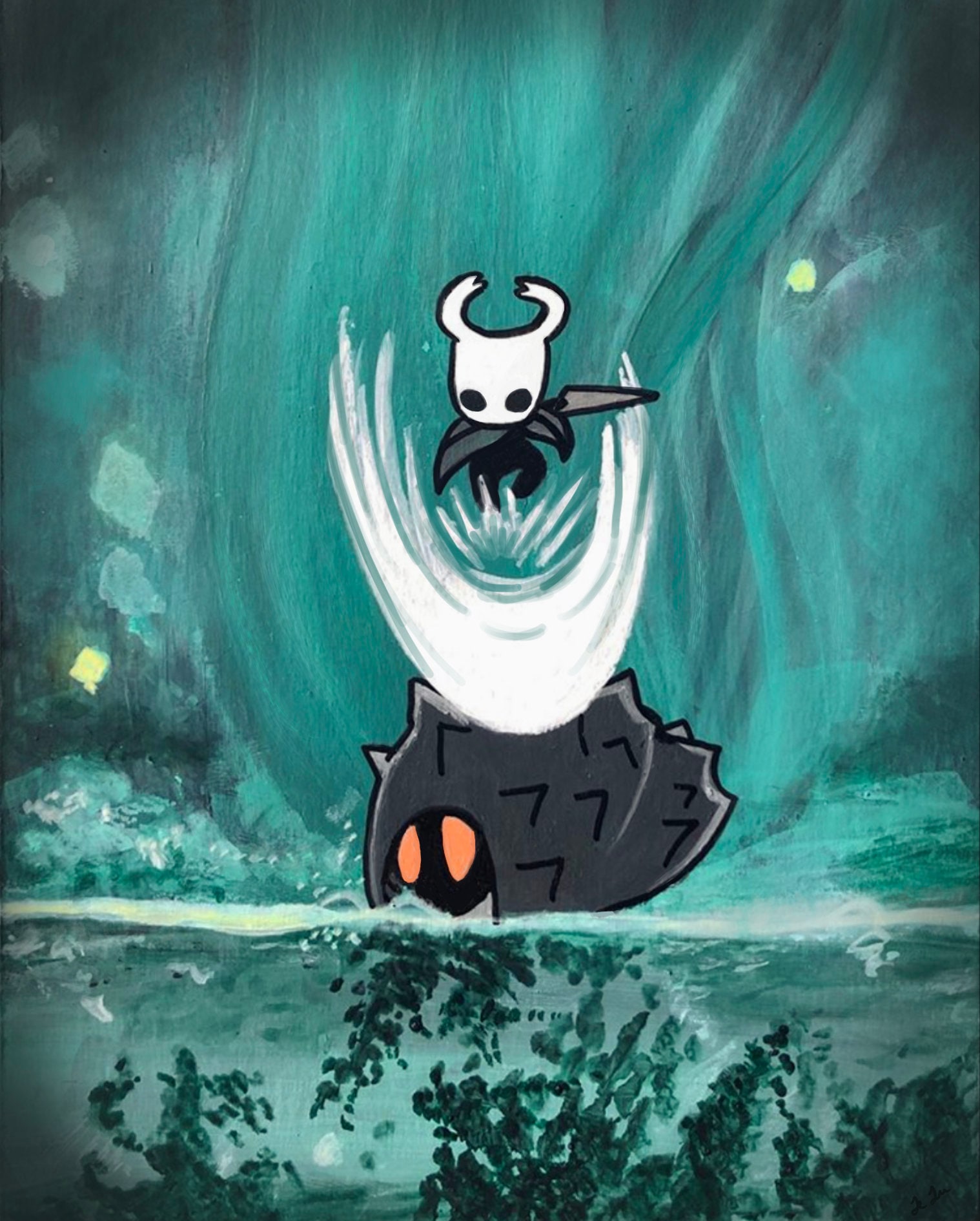 Hollow Knight Art Print - Etsy