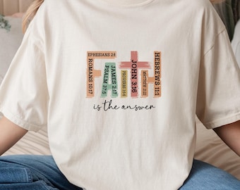 Faith Bible Verse T-Shirt: Christian Women's Graphic Tee