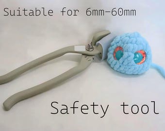 Labor-saving metal Safety Eye Pliers | Crochet and Amigurumi-Safety Eyes tool