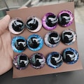 Latest Models 12-14-16-18-20-25-30-35-40mm Sparkling 3D Safety Eyes - Doll Making Crocheting and Amigurumi (2pairs /1 pair) product logo