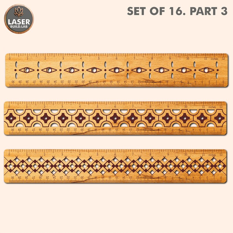 Svg Rulers Laser Cut Files Custom Wooden Ruler Back to School ...