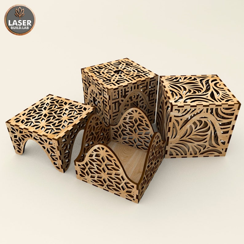 Creativity Laser Cut Files Box and Wood Box Laser Cut Svg File, Wooden ...