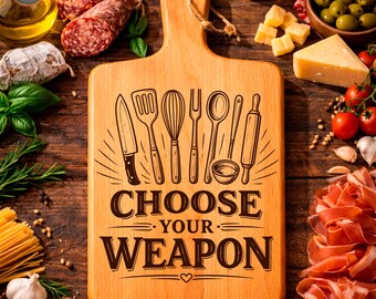 Housewarming Gift Cutting Board Laser Engraving SVG File, Hostess Engraving File, Laser Wood Burning Template for Kitchen Gift | #3007