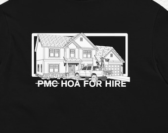 HOA PMC GROUP 100% ringspun cotton tee.