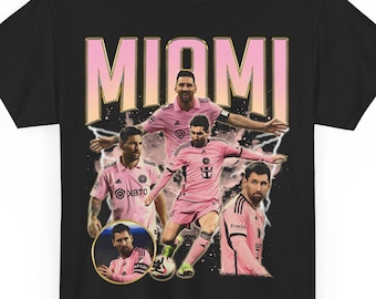 Camiseta pirata de Lionel Messi para hombre y mujer, regalo para fanáticos del fútbol del Inter de Miami, camiseta vintage, camiseta gráfica clásica de los años 90, camiseta pirata con cabeza grande