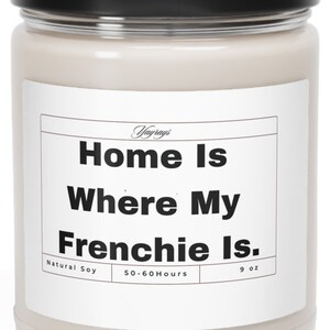 French Bulldog Candle Gift, French Bulldog Mom, French Bulldog Candle, Frenchie Dog, French Bulldog Lover, Dog Mom, Frenchie Mom Gift
