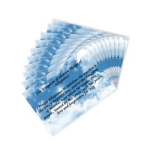 Compromisso do Reino, Yahshua, Conjunto de Cartões Postais | Papelaria Motivacional para Todas as Ocasiões, Cartões de Saudações, Notas Ecológicas,