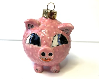 Cuteware Pink Pig Ornament