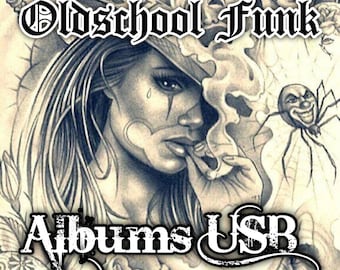 Oldies & Old School Funk Albums Collection USB