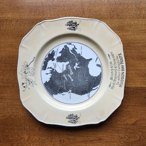 Hudson Bay Route Souvenir Plate (first shipment of china ware to enter Canada)
