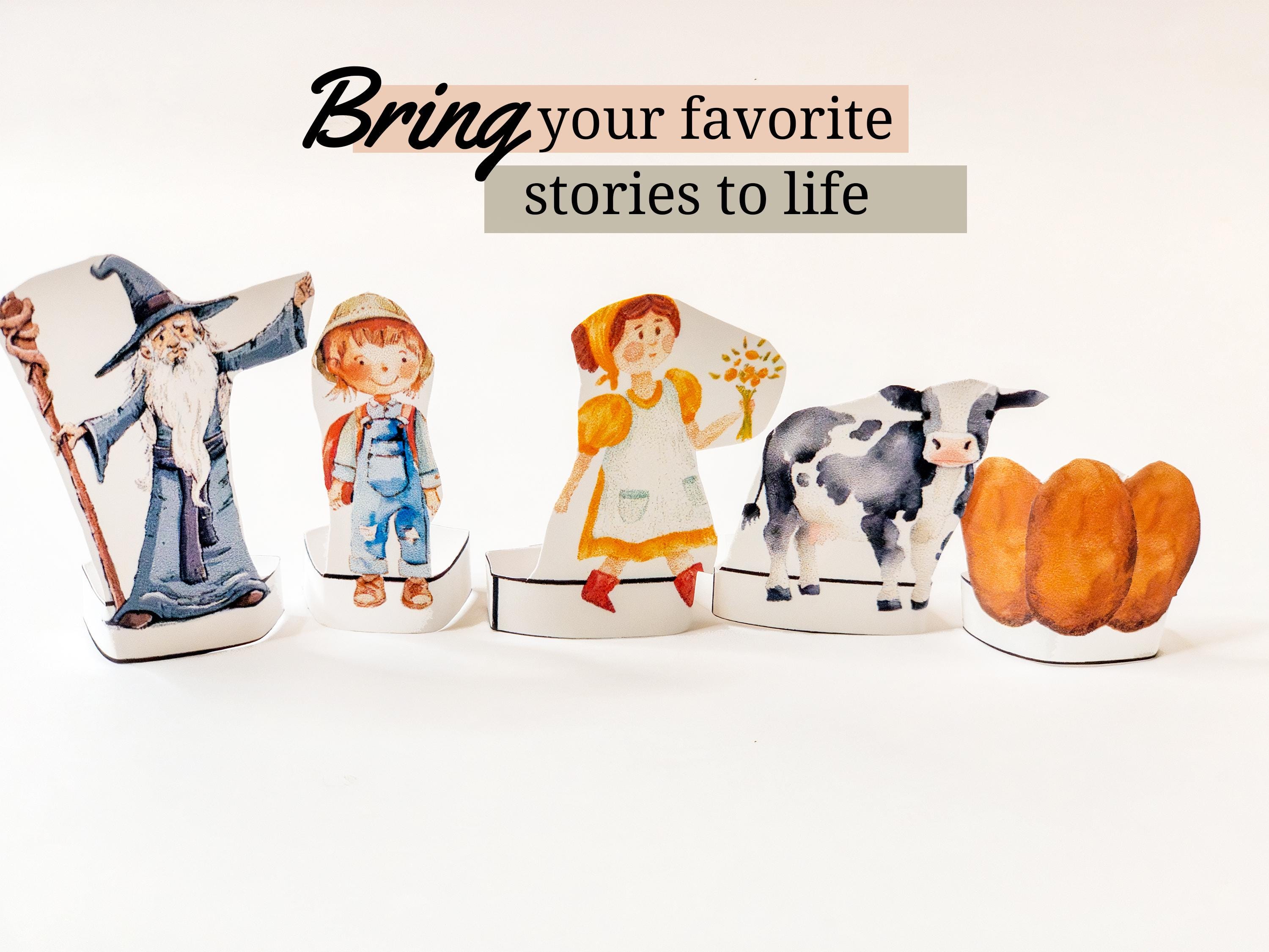 Jack And The Beanstalk' Finger Puppet Story Set