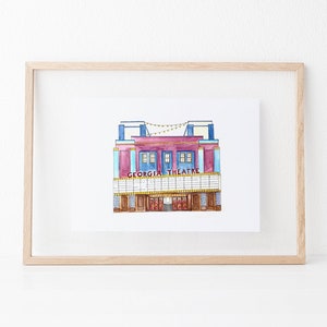 Georgia Theatre Art Print