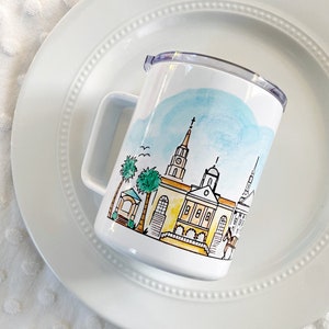 Charleston, South Carolina Travel Mug