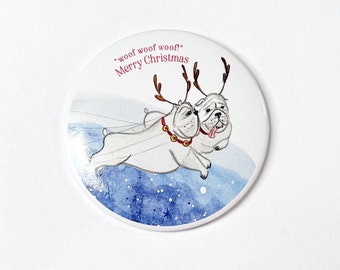 Reindeer Bulldogs Magnet