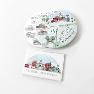 Oxford, Mississippi Magnets
