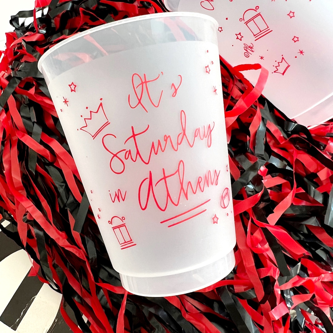 Athens Frosted Party Cups Etsy