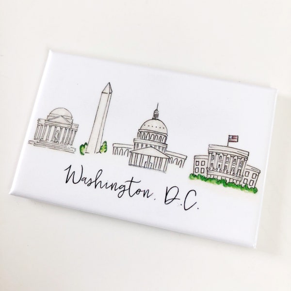 Washington, DC Skyline Magnet