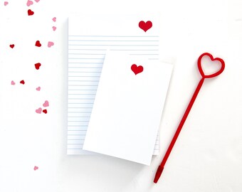 Heart Memo Notepads