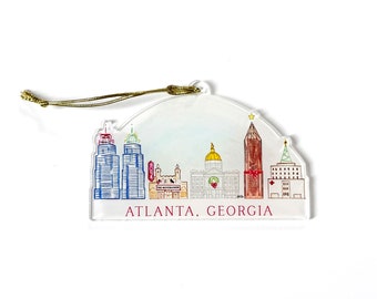 Atlanta Holiday Acrylic Ornament