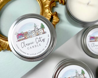 Classic City Candle with Little Light Co.