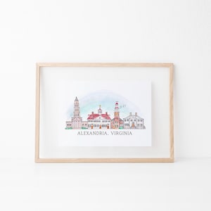 Alexandria, Virginia Art Print