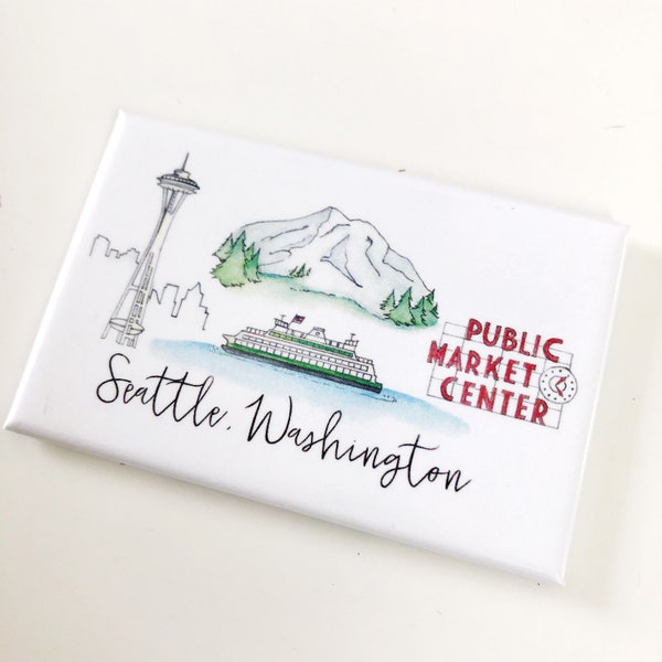 Seattle Skyline - Etsy