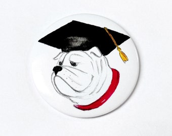 Bulldog Graduate Magnet