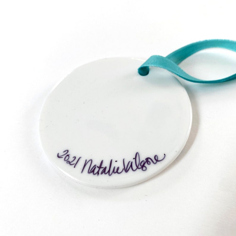 Ceramic Boston Massachusetts Skyline Ornament Etsy