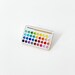 Watercolor Palette Enamel Pin 