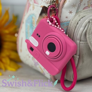 Mini Camera Keychain STL Photo Reveal Keychain 3D Print File Interactive Mechanism Hidden Picture Keychain Unique Gift Idea 3MF Digital