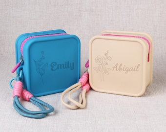 Personalized Silicone Organizer Bag: Cosmetic, Medical, Travel