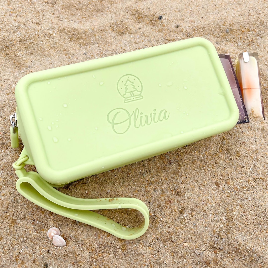 Personalized Beach Bag | Waterproof Bag | Sunscreen Organizer | Swimming Goggle Organizer | Waterproof Travel Bag | Waterproof Cosmetic Bag