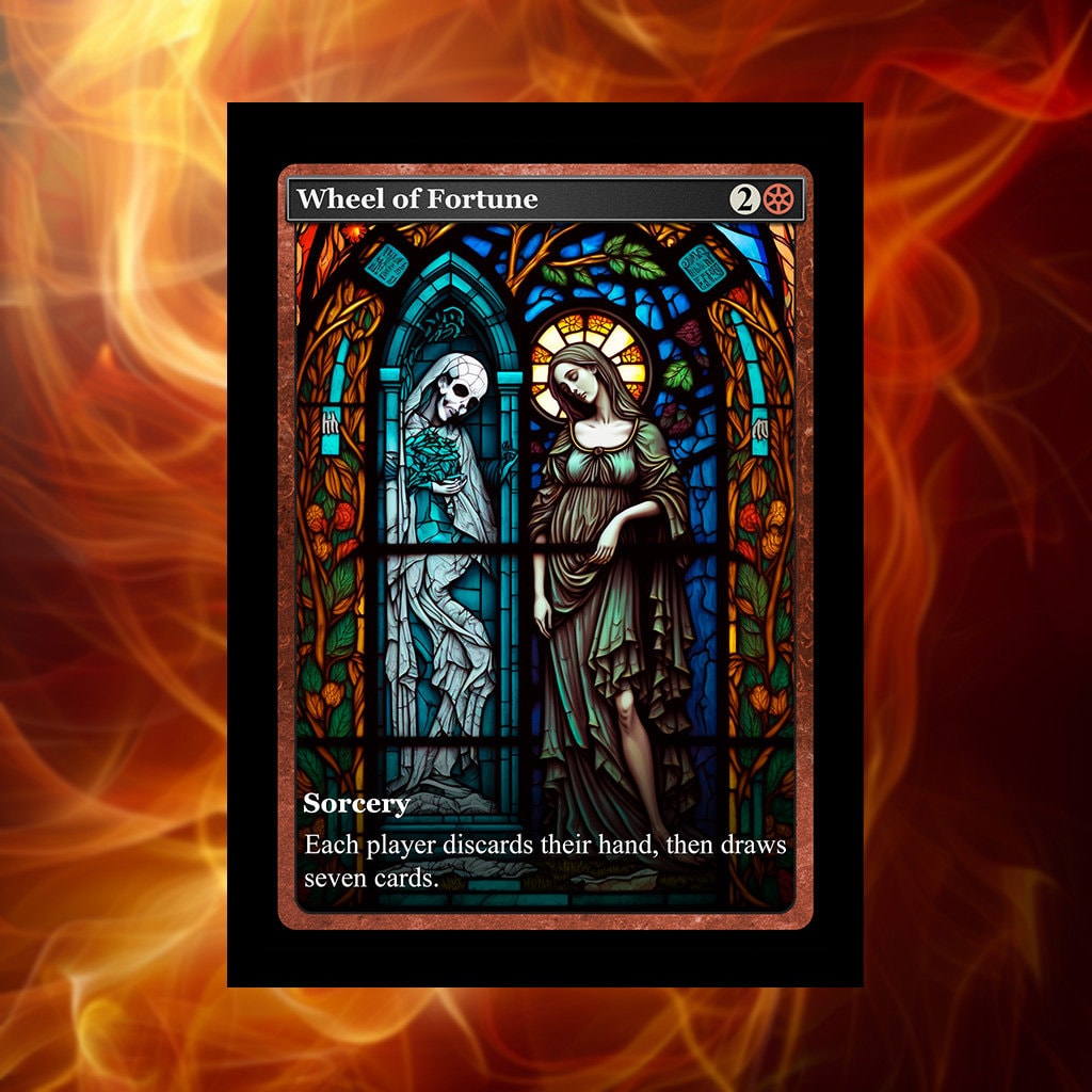 Wheel of Fortune Mtg - Etsy Wheel of Fortune Mtg - Etsy