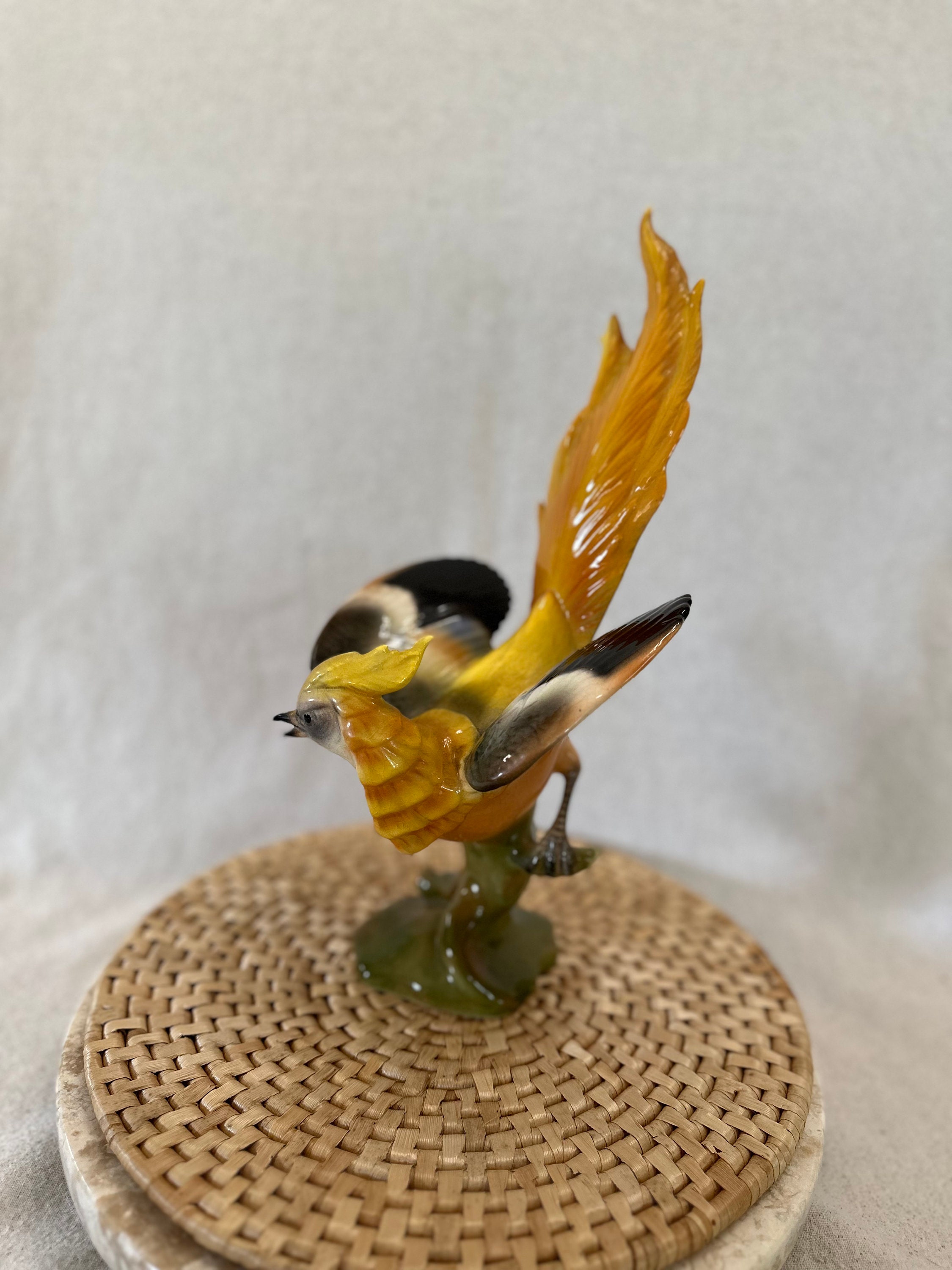 Karl Ens カール エンス オウム ヴィンテージ フィギュリン 19cm Karl Ens カール エンス オウム ヴィンテージ フィギュリン 19cm
