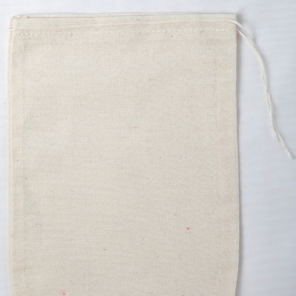 25 5x7 Cotton Muslin Drawstring Bags Bath Soap Herbs Crafts