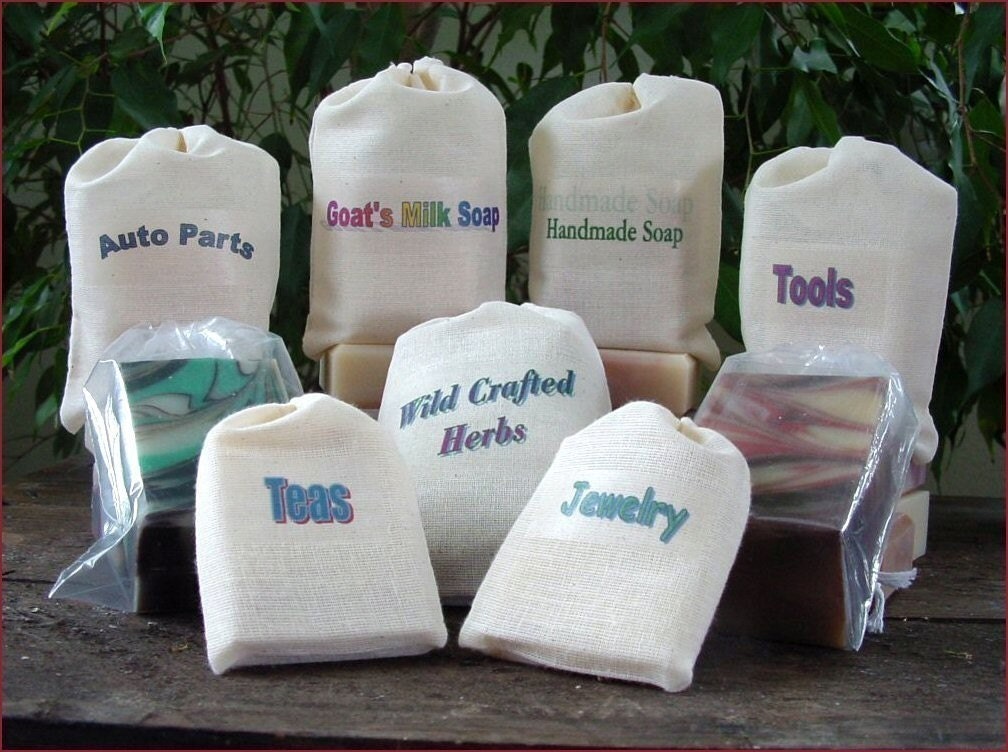 100 4x6 Cotton Muslin Drawstring Bags Bath Soap Herbs Etsy Australia