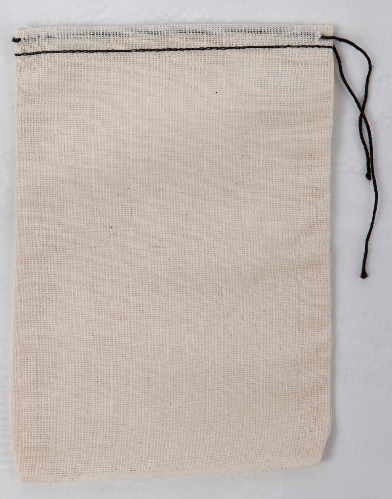 friendly Bags* 25,50,100,200 2"x3" inches 100% COTTON Natural Muslin bags *Eco 