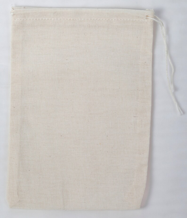 1000 4x6 Muslin Drawstring Bags