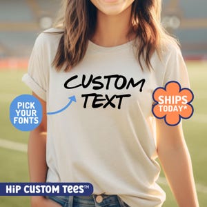Custom Text Workout Shirt, Team Matching Customized Shirts, Gift for Personal Trainer