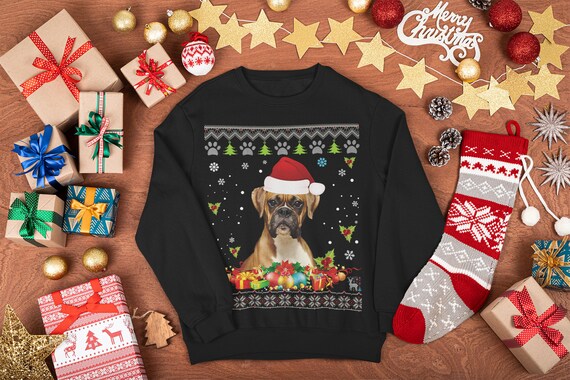 dog christmas sweater etsy